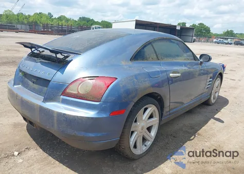 2005 Chrysler Crossfire Limited z USA, uszkodzony, nr VIN 1C3AN69L85X050301
